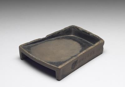 图片[2]-Refined clay “Chaoshou” inkstone used by Zhang Zhi, Song dynasty (960-1279)-China Archive